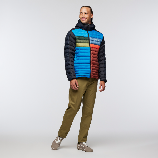 Funky Fuego Down Hooded Jacket - Men's