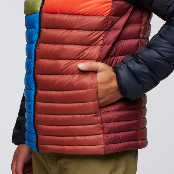 Funky Fuego Down Hooded Jacket - Men's